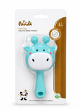 Silicon rattle teether
