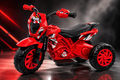 Bolt Kids Electric Ride-On Motorcycle – 3 Wheel Battery Operated EV Bike
