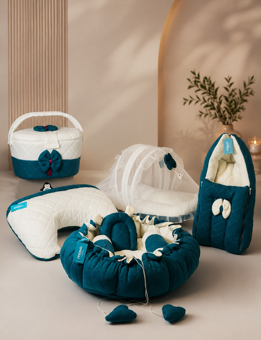 Luxury 5-Piece Newborn Baby set